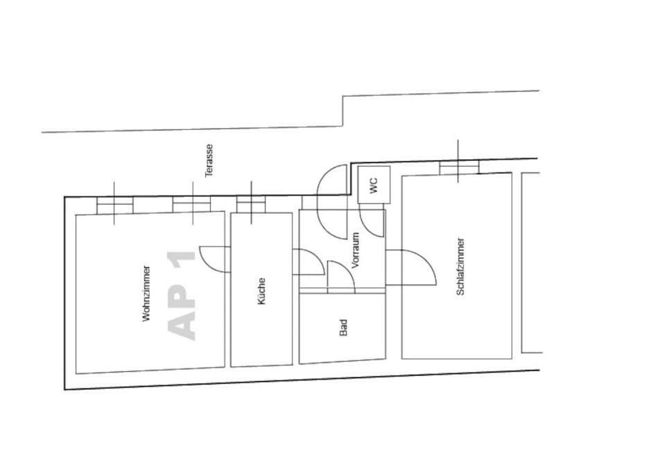 70m² großes Apartment mit Gartenzugang Wenen Buitenkant foto